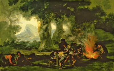 Clandestine Bullet Production, 1812-13 by Francisco de Goya